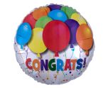 18" Bold Congratulations Foil Balloon