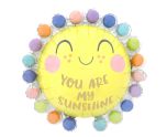 Dot Baby Circle Supershape Foil Balloon