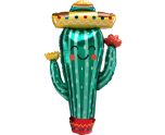 Fiesta Cactus Supershape Foil Balloon