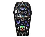 Iridescent Coffin SuperShape Foil Balloon