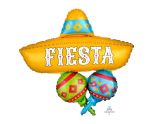 Papel Picado Fiesta Cluster SuperShape Foil Balloon