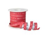 Birthday Coral Ribbon 10mm x 100m