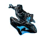 32" Black Panther SuperShape Foil Balloon