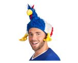 Rooster Hat France Tricolour