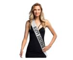 Silver 'Happy Birthday' Sash
