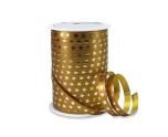 Christmas Star 10mm x 100mm Ribbon Gold