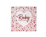 Ruby Anniversary Lunch Napkins 3 ply Foil Stammped