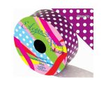 Eleganza Poly Polka Dot Purple - 50mm x 50m