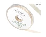 Eleganza Satin Double Faced Cream - 10mm x 20m