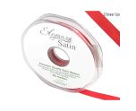 Eleganza Satin Double Faced Red - 10mm x 20m