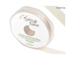 Eleganza Satin Double Faced Cream - 15mm x 20m