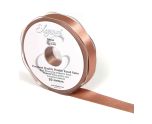 Eleganza Satin Double Faced Deep Rose Gold - 15mm x 20m