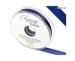 Eleganza Satin Double Faced Midnight Blue - 15mm x 20m