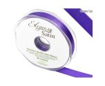Eleganza Satin Double Faced Purple - 15mm x 20m