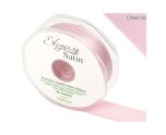 Eleganza Satin Double Faced Light Pink - 25mm x 20m