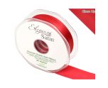 Eleganza Satin Double Faced Red - 25mm x 20m
