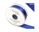 Eleganza Satin Double Faced Royal Blue - 25mm x 20m