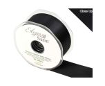 Eleganza Satin Double Faced Black - 38mm x 20m