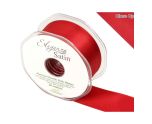 Eleganza Satin Double Faced Red - 38mm x 20m