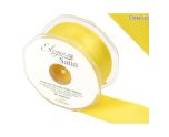 Eleganza Satin Double Faced Yellow - 38mm x 20m