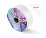 Eleganza Poly Ribbon White - 50mm x 91m