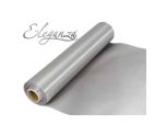 Eleganza Satin Fabric Silver - 29cm x 20m