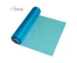 Eleganza Soft Sheer Organza Turquoise - 29cm x 25m