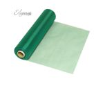 Eleganza Soft Sheer Organza Emerald Green - 29cm x 25m