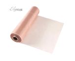 Eleganza Soft Sheer Organza Rose Gold - 29cm x 25m