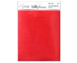 Eleganza Tulle Finesse 3m x 3m Red 1ct.