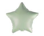 17" Eucalyptus Star Silk Lustre Foil Balloon Anagram - Unpackaged