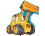 14" Mini Flexmetal Excavator Foil Balloon