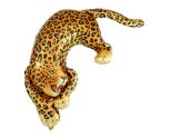 42"  Flexmetal Savage Leopard Foil Balloon