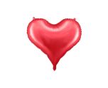 24 x 20.5" Party Deco Foil Heart Red