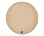 Globe 15" Satin Cream