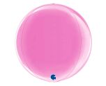 15" Grabo Fuxia 4D Globe