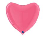 36" Grabo Bubble Gum Heart