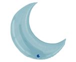 36" Grabo Moon Pastel Blue Shape