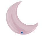 36" Grabo Moon Pastel Pink Shape