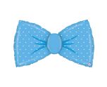 42" Betallic Blue Bowtie Foil Balloon
