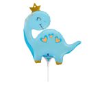 Mini Dino Blue Grabo Foil Balloon