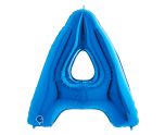 40" Grabo Blue Letter A