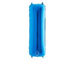 40" Grabo Blue Letter I