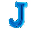 40" Grabo Blue Letter J