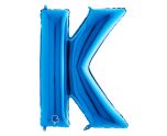 40" Grabo Blue Letter K