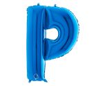 40" Grabo Blue Letter P