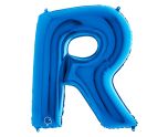 40" Grabo Blue Letter R