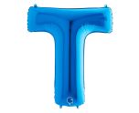 40" Grabo Blue Letter T