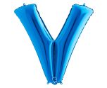 40" Grabo Blue Letter V