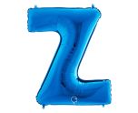40" Grabo Blue Letter Z